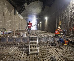 Budowa tramwaju do Dworca Zachodniego w Warszawie we wrześniu 2025 r.