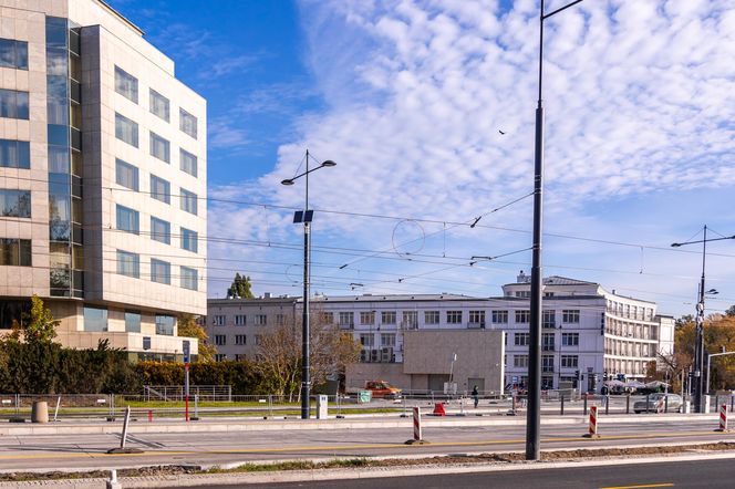 Nowy typ budowli obsługującej tramwaj w Warszawie