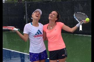 WTA Montreal: Radwańska i Kerber nie wystraszyły się deszczu. Pracę trzeba wykonać [ZDJĘCIE]