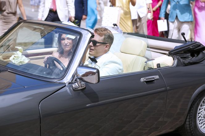 Ślub jak z bajki! Syn Marioli Bojarskiej-Ferenc powiedział tak. Panna młoda nie ukrywała brzuszka