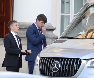 Rodzina Nawrockich przyłapana pod Belwederem! Gdzie pojechali? 