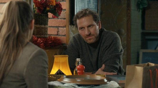 Barwy szczęścia, odc. 3202: Szczepan (Robert Gulaczyk), Gabrysia (Marta Juras)