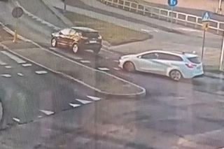 Potrącony rowerzysta 