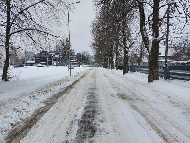 Starachowice zasypane śniegiem