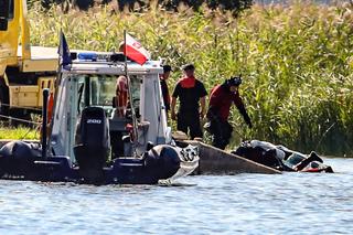 Auto zsunęło się do wody. Dramat na Kanale Grunwaldzkim