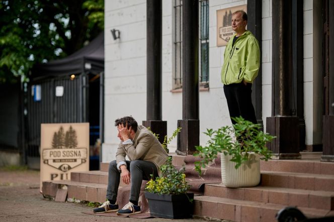 Na Wspólnej odc. 4061. Andrzej Zakościelny (Dariusz Niebudek), Tadeusz (Jakub Pruski)