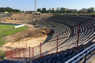 Saperzy na stadionie w Szczecinie