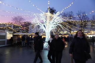 Tłumy na Poznańskim Jarmarku Świątecznym tydzień przed świętami