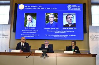 Nagroda Nobla z Ekonomii. David Card, Joshua Angrist i Guido Imbens laureatami