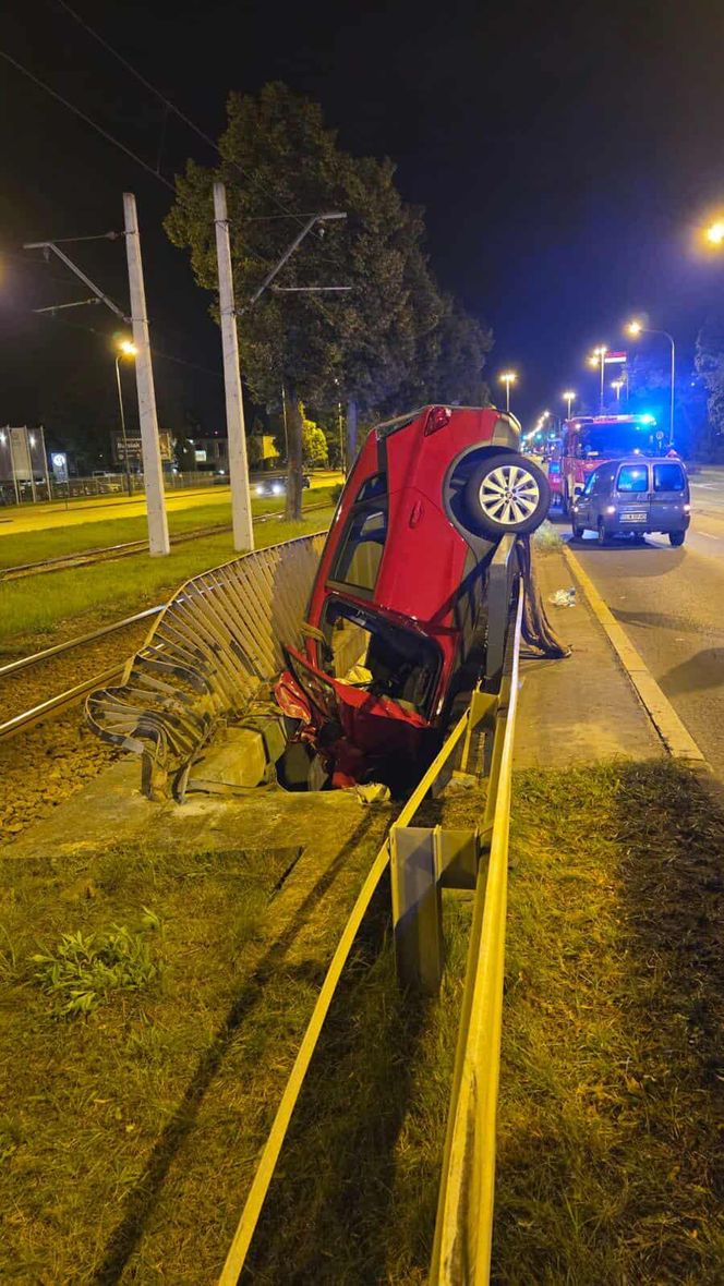 Wypadek na Pabianickiej Łódź