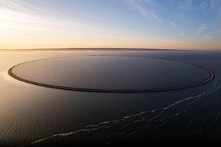 Budowa sztucznej wyspy na Zalewie Wiślanym
