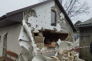 Wybuch gazu w Chełmcach w powiecie kieleckim