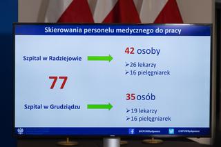 Konferencja prasowa kujawsko-pomorskiego wojewody