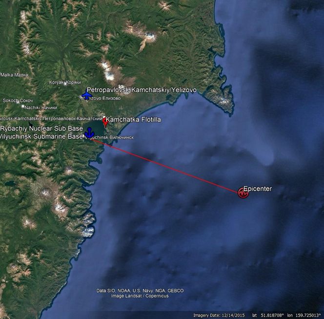 Kamczatka. Trzęsienie ziemi