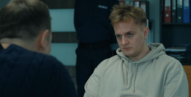 	Barwy szczęścia odc. 3186. Majak (Łukasz Borkowski), młody Leszek Szymański (Maciej Czerklański)