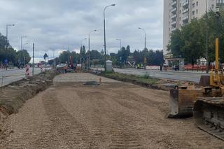 Budowa linii tramwajowej na ul. Kasprzaka w Warszawie