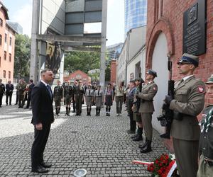 Andrzej Duda i Rafał Trzaskowski w 79. rocznicę Powstania Warszawskiego