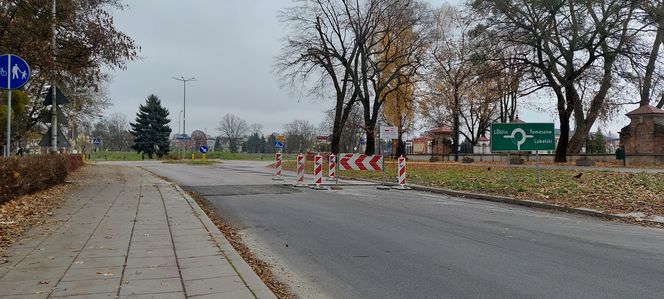 ulica Akademicka w remoncie