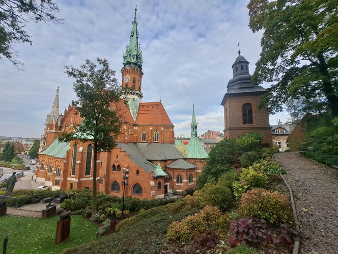 Ogród za kościołem św. Józefa w Krakowie