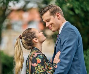 Na Wspólnej odc. 4092. Kasia (Julia Chatys), Darek Żbik (Michał Mikołajczak)