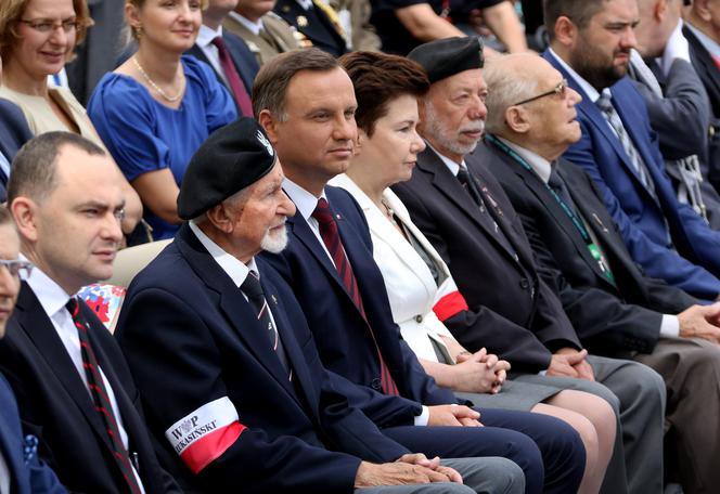 Prezydent Andrzej Duda na obchodach 72 rocznicy wybuchu Powstania Warszawskiego