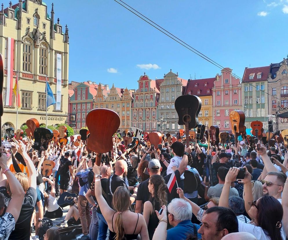 Gitarowy Rekord Świata 2024 we Wrocławiu