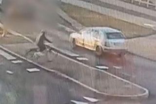 Potrącony rowerzysta 