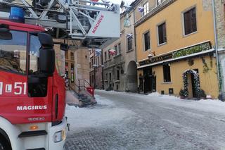 Znów ogień pojawił się w restauracji przy ul. Grodzkiej. Palił się ten sam lokal