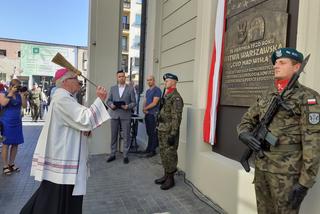 Odsłonięcie tablicy upamiętniającej 100-lecie Cudu nad Wisłą