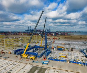 Tak wygląda, będący jeszcze w budowie, Terminal T3 Baltic Hub