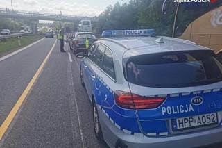 Na śląskich odcinkach autostrad A1 i A4 w dwa dni skontrolowano ponad 1 tys. kierowców