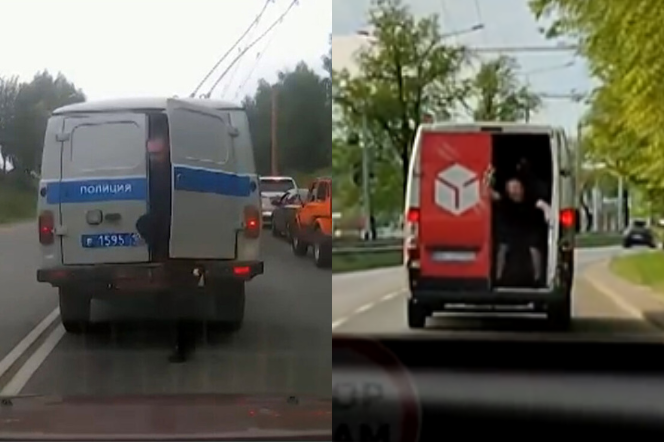 Rosyjska ucieczka przed policją? Nie, standardowa kurierka w Gdyni