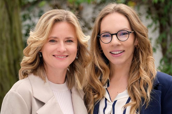 M jak miłość odc. 1877. Julia (Marta Chodorowska), Sylwia (Hanna Turnau)