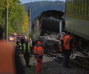 Zderzyły się dwa pociągi ekspresowe na Słowacji