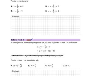 Arkusz maturalny z próbnej matematyki 2023