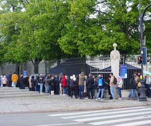 Noc Muzeów 2025 przed Belwederem