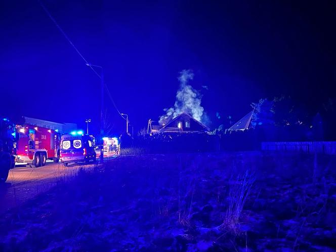 Pożar domu w Choroszczy. Zginęły cztery osoby, w tym trójka dzieci