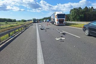 Wypadek na S5 koło Rawicza