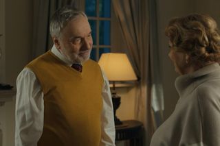 Barwy szczęścia odc. 3199. Andrzej Zastoja-Modelski (Leon Charewicz), Józefina Rawicz (Elżbieta Jarosik)