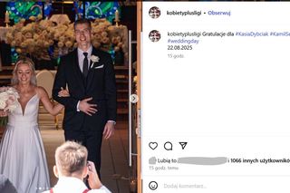 Kamil Semeniuk z żoną Kasią