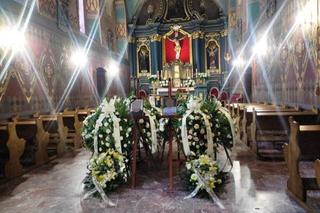 Pogrzeb Aleksandra i Michała, którzy zginęli przy moście Dębnickim