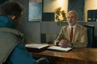 Barwy szczęścia, odcinek 3239. Łukasz (Michał Rolnicki), Kornel (Jakub Bohosiewicz)