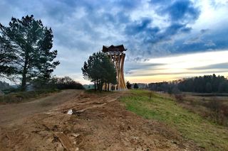   Wieża widokowa w Stańczykach. Zobacz zdjęcia