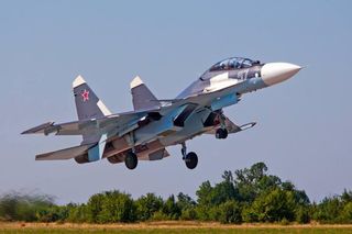 Akcja polskich i szwedzkich myśliwców nad Bałtykiem. Przechwyciły rosyjskie Su-30