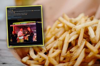 Niecodzienny klient niewielkiego food trucka. Nie zorientowali się, że sprzedają frytki księciu!