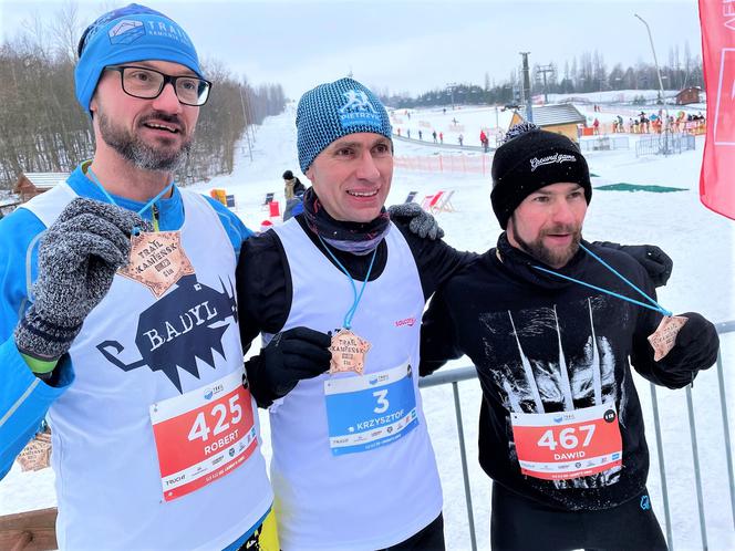 Zimowy bieg na Górze Kamieńsk. W zawodach wzięło udział ponad 500 śmiałków z całej Polski