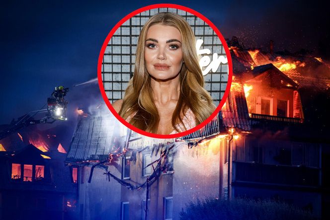 Edyta Folwarska o pożarze w Ząbkach