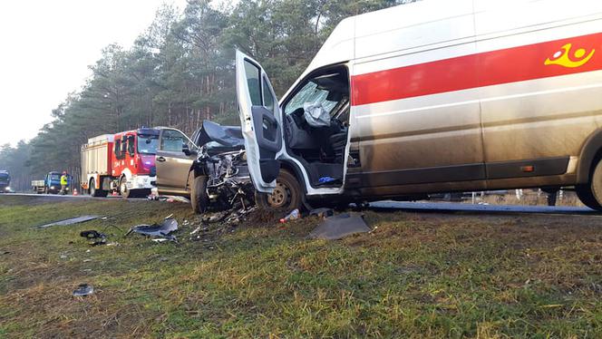 Wypadek na DK 10 w Stryszku! Są poszkodowani [ZDJĘCIA]