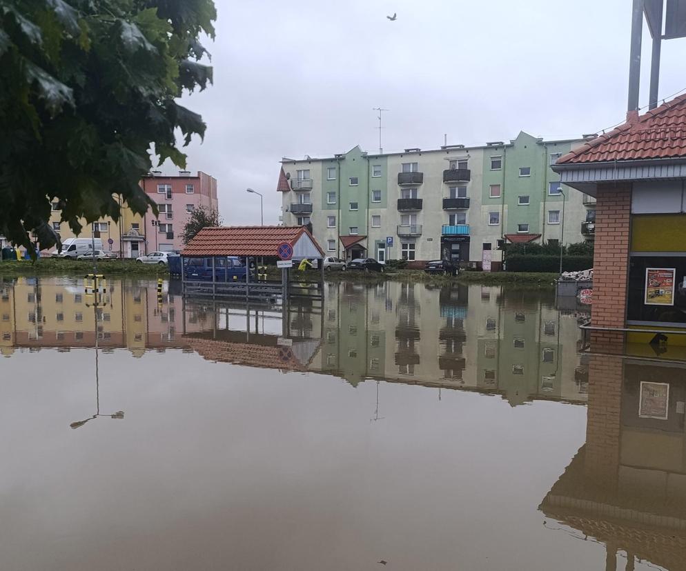 Powódź 2024 w Nysie. Miasto pod wodą