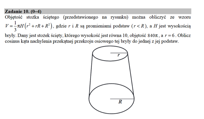 Matura 2020 rozszerzona matematyka. Przykładowe zadania egzaminacyjne
